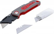 BGS 50600 Klappmesser mit G&uuml;rtelclip inkl. 4 Ersatzklingen