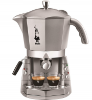 Bialetti Mokona Trio Espresso-Kaffeemaschine f&uuml;r Pads, Kapseln und gemahlener Kaffee