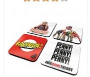 Big Bang Theory Untersetzer Set 4-teilig f&uuml;r 9,95 &euro;