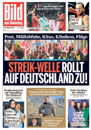 BILD am SONNTAG Halbjahresabo + 60 Euro Geldpr&auml;mie