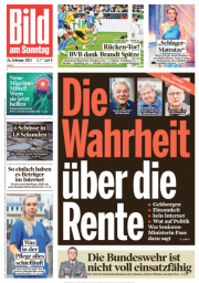 BILD am SONNTAG Schnupperabo mit 13 Ausgaben + 30 Euro Geldpr&auml;mie oder 30 Euro Amazon Gutschein