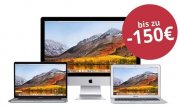 Bis 150&euro; Rabatt auf MacBooks und iMacs