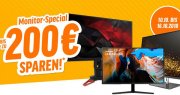 Bis zu 20% Rabatt auf einige Monitoren Modelle bei Notebooksbilliger