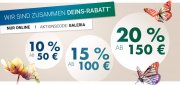 Bis zu 20% Rabatt auf fast alles im Karstadt Shop
