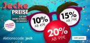 Bis zu 20% Rabatt auf Mode, Uhren, Schmuck, Taschen, Koffer uvm. im Galeria Karstadt Kaufhof Shop