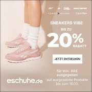 Bis zu 20% Rabatt auf &uuml;ber 14.700 Sneaker bei eSchuhe