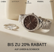 Bis zu 20% Rabatt auf &uuml;ber 8.800 ausgesuchte Uhren und Schmuckst&uuml;cke bei Christ