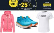 Bis zu 20% Rabatt im Sale + 25% Extra-Rabatt auf Performance Topdeals bei SportScheck