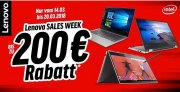 Bis zu 200&euro; Sofort-Rabatt auf Lenovo IdeaPad & Yoga Notebooks