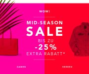 Bis zu -25% im Mid Season Sale bei Dress for less