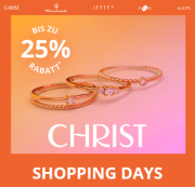 Bis zu 25% Rabatt auf &uuml;ber 8.000 ausgesuchte Uhren und Schmuckst&uuml;cke bei Christ