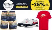 Bis zu 25% Rabatt im Pre Sale + 25% Extra-Rabatt On Top bei SportScheck