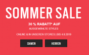 Bis zu 30% Rabatt im Sommer Sale + 20% Extra-Rabatt On Top im Fossil Shop