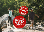 Bis zu 30% Rabatt im Summer Sale + 10% Extra-Rabatt auf ALLES bei Bergfreunde