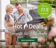 Bis zu -33% auf ausgew&auml;hlte Gasgrills bei Dehner