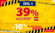 Bis zu 39% Rabatt auf Lego+ 11% Extra-Rabatt On Top im Spiele Max Shop