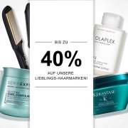 Bis zu -40% auf Top-Haarmarken bei Flaconi