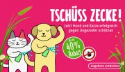 Bis zu 40% auf Ungezieferschutz f&uuml;r Hunde und Katzen bei Zooroyal