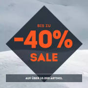 Bis zu 40% im Sale + 20% Extra-Rabatt auf bereits reduzierte Kleidung & Schuhe bei SportScheck