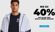 Bis zu 40% Rabatt auf alle Nike und Under Armour Artikel im MySportswear Shop