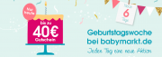  Bis zu 40,- Rabatt auf euren Einkauf im Babymarkt Onlineshop