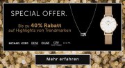 Bis zu -40% Rabatt auf Highlights von Trendmarken