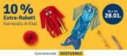 Bis zu 40% Rabatt auf Karnevals-Artikel + 10% On Top im MyToys Shop