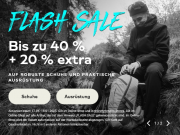 Bis zu 40% Rabatt auf Schuhe und Ausr&uuml;stung + 20% Extra-Rabatt On Top bei Jack Wolfskin