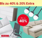 Bis zu 40% Rabatt auf tausende Wohnartikel + 20% Extra-Rabatt On Top bei Otto