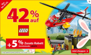 Bis zu 42% Rabatt auf LEGO + 5% Extra-Rabatt im Spiele Max Shop