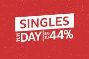 Bis zu -44% nur heute zum Singlesday bei Das Depot