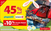 Bis zu 45% Rabatt auf Playmobil und Schleich + 10% Extra-Rabatt On Top im Spiele Max Shop