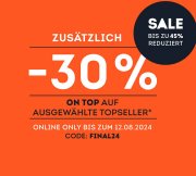 Bis zu 45% Rabatt im Final Sale + 30% Extra-Rabatt On Top bei SportScheck