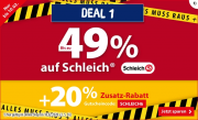 Bis zu 49% Rabatt auf Schleich + 20% Extra-Rabatt On Top im Spiele Max Shop