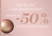 Bis zu -50% auf Geschenke bei Douglas