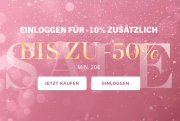 Bis zu 50% Rabatt im Sale + 10% Extra-Rabatt On Top bei Hunkem&ouml;ller
