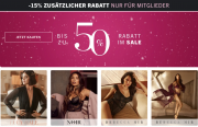 Bis zu 50% Rabatt auf alle Artikel im Sale + 15% Extra-Rabatt On Top bei Hunkem&ouml;ller
