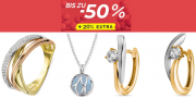 Bis zu 50% Rabatt auf ausgesuchten Schmuck + 20% Extra-Rabatt On Top bei Valmano