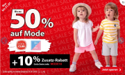 Bis zu 50% Rabatt auf Kindermode + 10% Extra-Rabatt im Spiele Max Shop