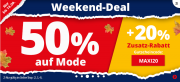 Bis zu 50% Rabatt auf Kindermode + 20% Extra-Rabatt On Top im Spiele Max Shop