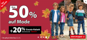 Bis zu 50% Rabatt auf Kindermode + 20% Extra-Rabatt On Top im Spiele Max Shop