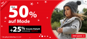 Bis zu 50% Rabatt auf Kindermode + 25% Extra-Rabatt On Top im Spiele Max Shop