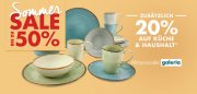 Bis zu 50% Rabatt auf K&uuml;che & Haushalt + nur heute 20% Extra-Rabatt im Galeria Karstadt Kaufhof Shop