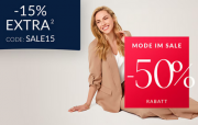 Bis zu 50% Rabatt auf neue Fashion und Basics im Sale + 10% Extra-Rabatt On Top bei HSE