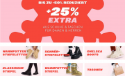 Bis zu 50% Rabatt auf Schuhe und Taschen f&uuml;r Damen und Herren + 25% Extra-Rabatt bei Mirapodo
