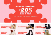 Bis zu 50% Rabatt auf &uuml;ber 100.000 Schuhe f&uuml;r Damen und Herren + 20% Extra-Rabatt bei Mirapodo