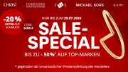 Bis zu 50% Rabatt auf &uuml;ber 2.300 ausgew&auml;hlte Schmuckst&uuml;cke + 20% Extra-Rabatt On Top bei Christ