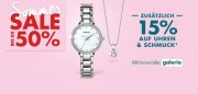 Bis zu 50% Rabatt auf Uhren & Schmuck + 15% Extra-Rabatt im Galeria Karstadt Kaufhof Shop