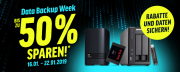 Bis zu 50% Rabatt auf viele Speichermedien in der Data Backup Week bei Notebooksbilliger