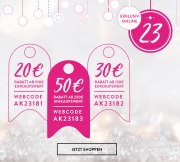 Bis zu 50&euro; Rabatt bei Adlermode